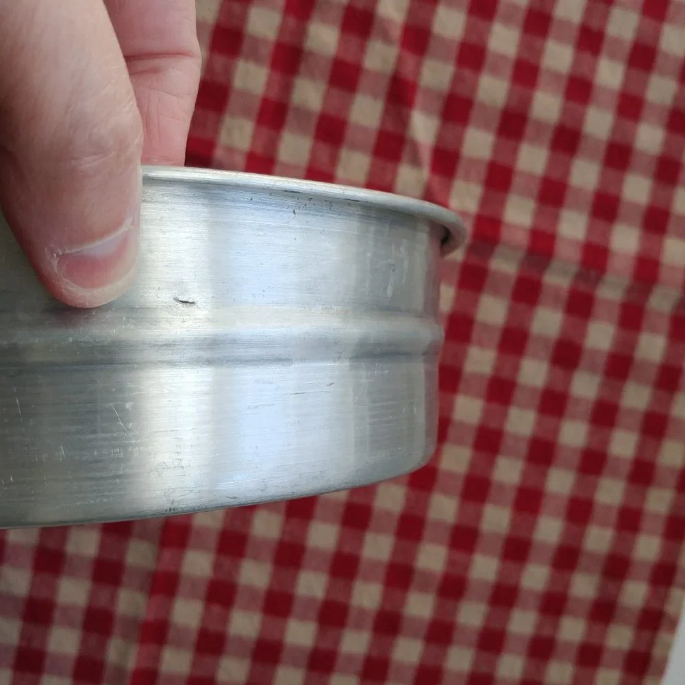 3 Vintage Aluminum Round Pans